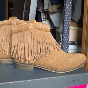 Western Brown Booties